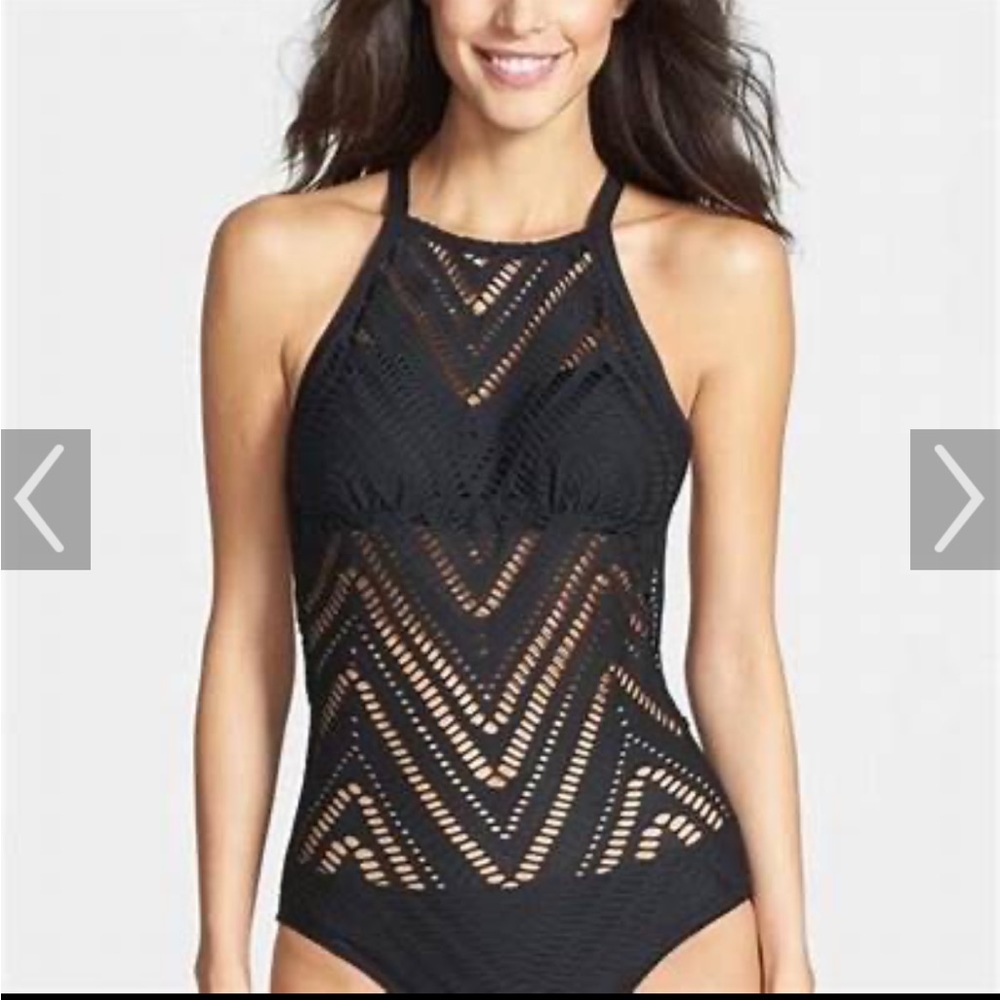 Robin Piconne crochet swimsuit, sz 6